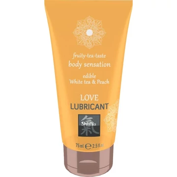Love Lubricant edible - White Tea & Peach 75ml