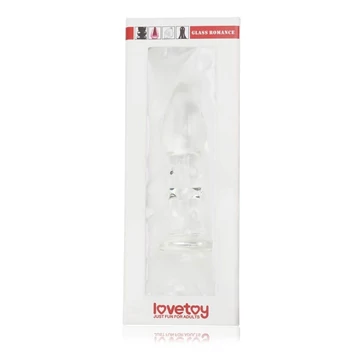 5.5" Glass Romance Clear