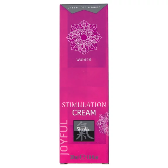 HOT Shiatsu Joyful - stimuláló krém nőknek (30ml)