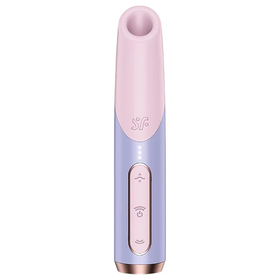 Satisfyer Bold Kiss - léghullámos rúzs vibrátor (rózsaszín)