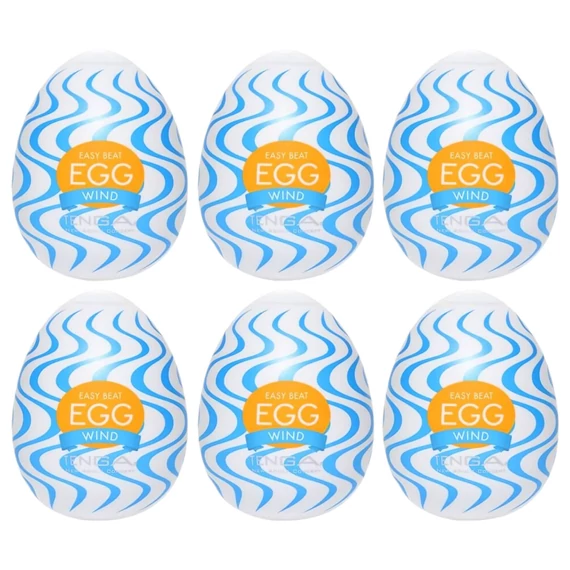 TENGA Egg Wind - tojás maszturbátor (6db)
