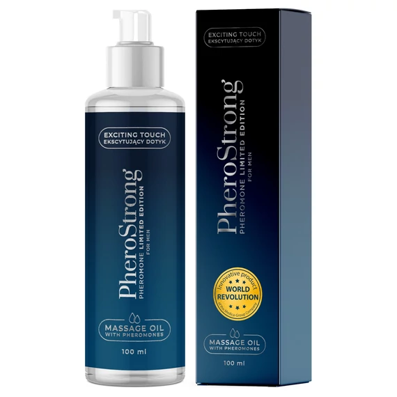 PheroStrong Limited Edition - masszázsolaj férfiaknak (100ml)