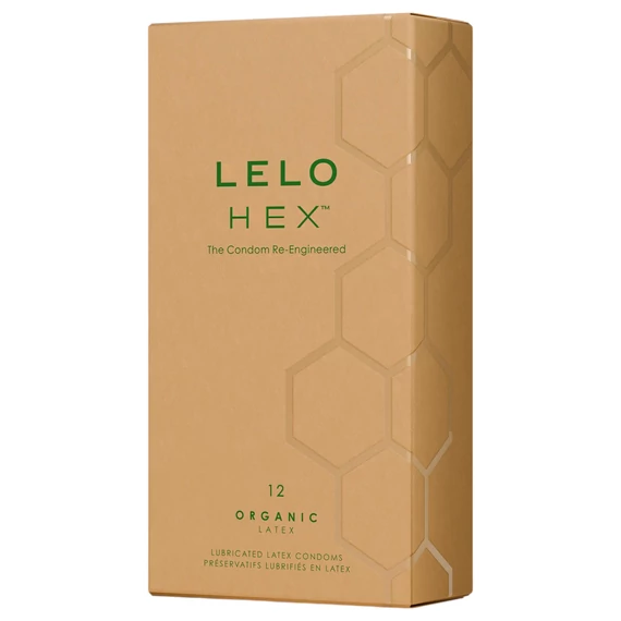 LELO Hex Organic - luxus óvszer (12db)