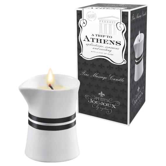 Petits Joujoux Athens - masszázsgyertya - pézsma-parfüm (120ml)