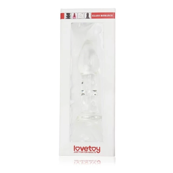 5.5" Glass Romance Clear