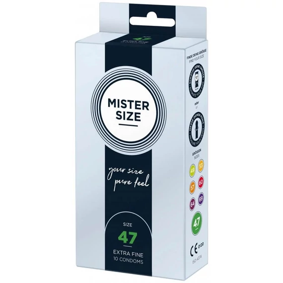 MISTER SIZE 47 mm Condoms 10 pieces