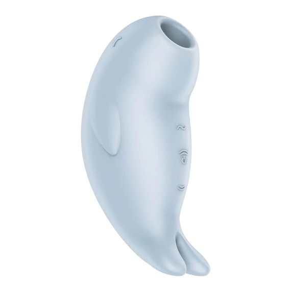 Satisfyer Seal You Soon - akkus, léghullámos csiklóizgató (kék)