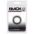 Kép 6/6 - Black Velvet - vastagfalú péniszgyűrű (2,6cm) - fekete