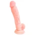 Kép 2/8 - Medical - orvosi szilikon dildó (18cm) - natúr