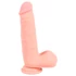 Kép 3/9 - Medical - egyenes orvosi szilikon dildó (20cm) - natúr