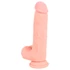 Kép 6/9 - Medical - egyenes orvosi szilikon dildó (20cm) - natúr