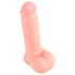 Kép 7/9 - Medical - egyenes orvosi szilikon dildó (20cm) - natúr