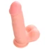 Kép 8/9 - Medical - egyenes orvosi szilikon dildó (20cm) - natúr