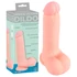 Kép 1/9 - Medical - egyenes orvosi szilikon dildó (20cm) - natúr