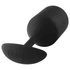 Kép 3/5 - b-vibe Snug Plug 4 - dupla golyós anál dildó (257g) - fekete
