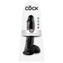 Kép 5/5 - King Cock 10 herés dildó (25 cm) - fekete