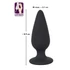 Kép 6/6 - Black Velvet Heavy - 75g-os anál plug (fekete)