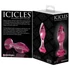 Kép 6/6 - Icicles No. 79 - kúpos üveg anál plug (pink)