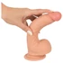 Kép 5/8 - realistixxx - tapadótalpas élethű dildó (22cm) - natúr