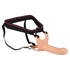 Kép 2/7 - You2Toys - Strap-on - felcsatolható, üreges dildó (közepes) - natúr