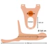Kép 7/7 - You2Toys - Strap-on - felcsatolható, üreges dildó (közepes) - natúr