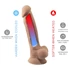 Kép 5/7 - Silexd 7 - tapadótalpas dildó - 17,5cm (natúr)
