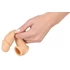 Kép 10/12 - Realistixxx - heregyűrűs péniszköpeny - 16cm (natúr)