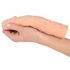 Kép 6/11 - Nature Skin - hosszabbító, vastagító péniszköpeny (19,5cm)