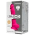Kép 1/2 - Silexd 7 - alakítható, tapadótalpas, herés dildó - 17,5cm (pink)