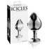 Kép 1/5 - Icicles No. 25 - kúpos, üveg anál plug (áttetsző)