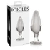 Kép 1/5 - Icicles No. 26 - kúpos, üveg anál plug (áttetsző)