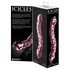 Kép 2/5 - Icicles No. 55 - kétvégű, G-pont üveg dildó (pink)