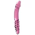 Kép 4/5 - Icicles No. 57 - péniszes kétvégű üveg dildó (pink)