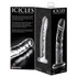 Kép 2/5 - Icicles No. 62 - péniszes üveg dildó (áttetsző)