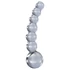 Kép 4/5 - Icicles No. 66 - íves, gömbös, üveg dildó (áttetsző)