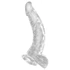 Kép 2/4 - King Cock Clear 7,5 - tapadótalpas, herés dildó (19cm)