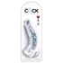 Kép 1/4 - King Cock Clear 7,5 - tapadótalpas, herés dildó (19cm)