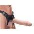 Kép 2/4 - Fetish Strap-On 12 - felcsatolható, üreges dildó (natúr)