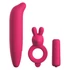 Kép 1/6 - Classix - vízálló, vibrátor szett - 3 részes (pink)