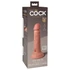Kép 2/6 - King Cock Elite 6 - tapadótalpas, élethű dildó (15cm) - natúr