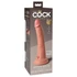 Kép 2/6 - King Cock Elite 7- tapadótalpas, élethű dildó (18cm) - natúr