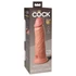 Kép 2/6 - King Cock Elite 8 - tapadótalpas, élethű dildó (20cm) - natúr