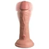 Kép 5/7 - King Cock Elite 6 - tapadótalpas, élethű vibrátor (15cm) - natúr