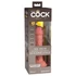 Kép 3/7 - King Cock Elite 6 - élethű vibrátor 15cm (sötét natúr)