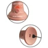 Kép 7/7 - King Cock Elite 6 - élethű vibrátor 15cm (sötét natúr)