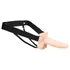 Kép 6/11 - You2Toys Strap-on - akkus, üreges, felcsatolható vibrátor (natúr)
