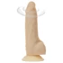 Kép 2/11 - Naked Addiction Rotating 7 - forgófejes vibrátor (18cm) - natúr