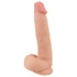 Kép 3/9 - Natute Skin - dildó bőrrel - 25cm (natúr)