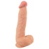 Kép 1/9 - Natute Skin - dildó bőrrel - 25cm (natúr)
