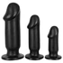 Kép 1/8 - Anos Trainig Kit - anál plug szett (3 részes) - fekete